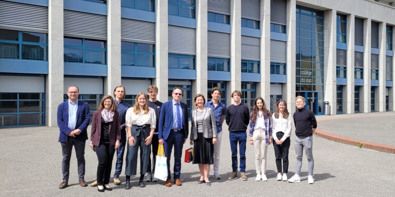 Visite de l’ambassadrice de Croatie au Collège du Sud